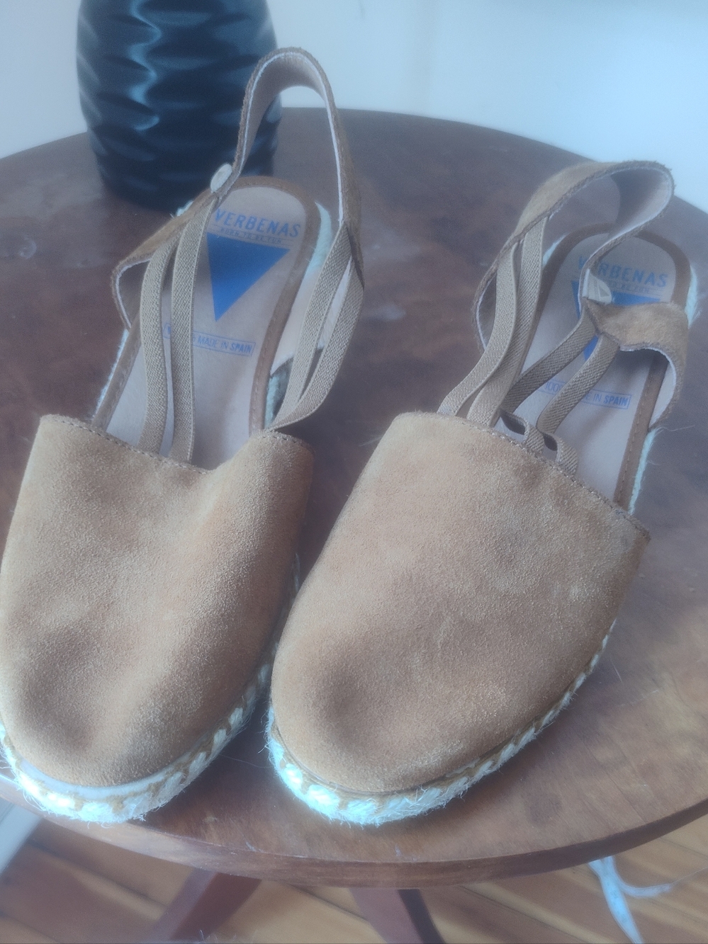 Verbena's Brown Jute Espadrilles